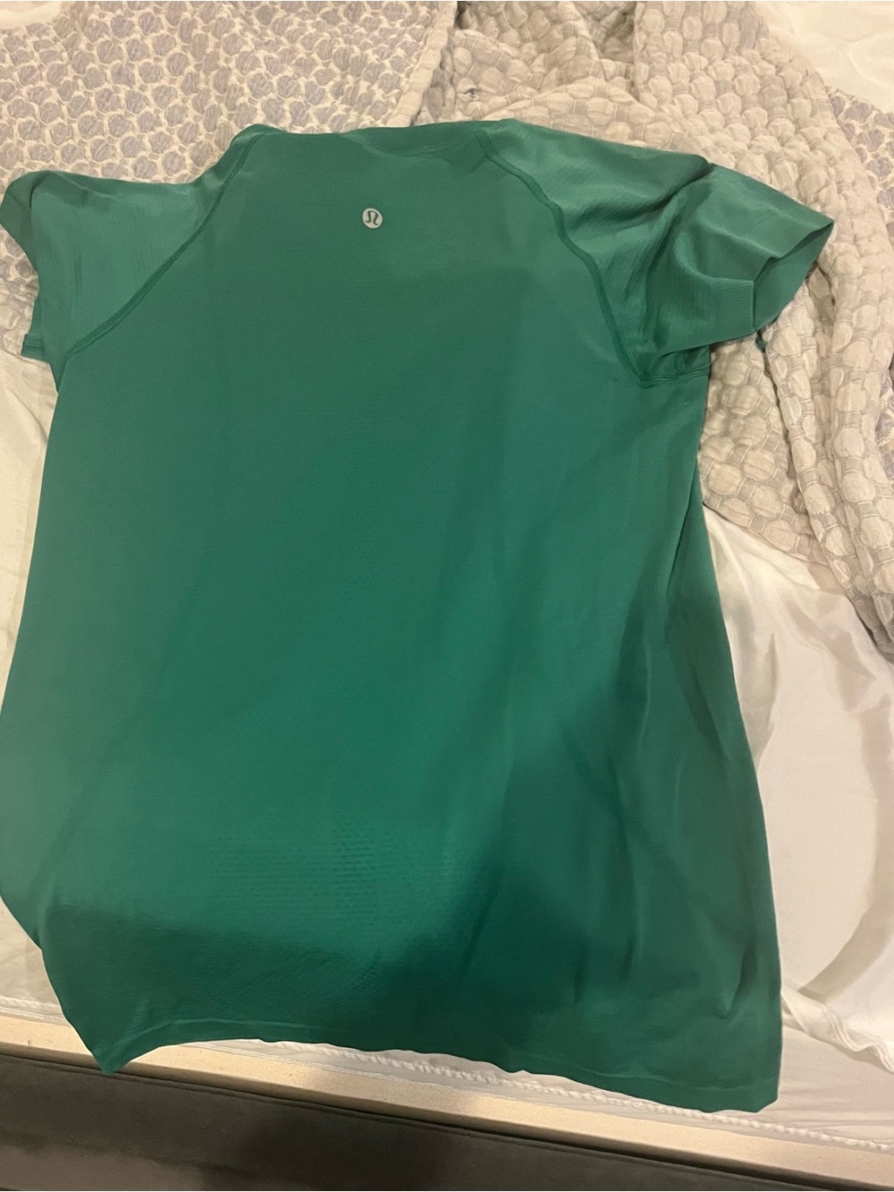 lululemon athletica Teal Green Short Sleeve Performance Tee